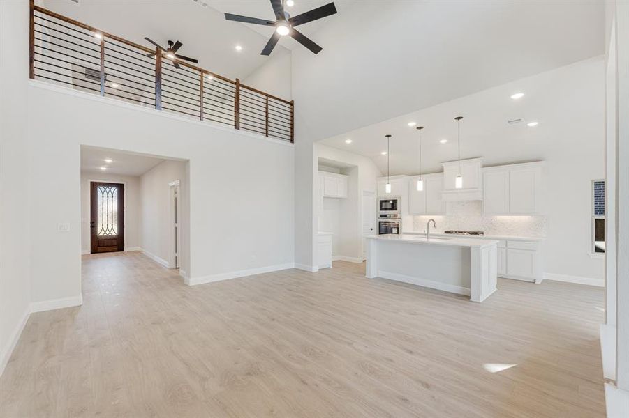 Spacious, unfurnished interior of a new home in Woodstone, Providence Village (Image 35). Spacious, unfurnished interior of a new home in Woodstone, Providence Village (Image 35).