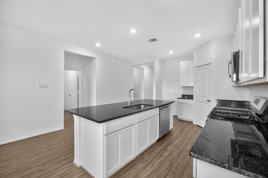Furnished interior view inside a new home in Brookewater 45s, Rosenberg (Image 7).