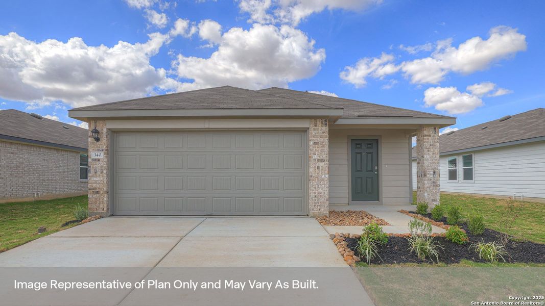 Exterior details and patio area of a home in Arroyo Ranch, Seguin (Image 3). Exterior details and patio area of a home in Arroyo Ranch, Seguin (Image 3).