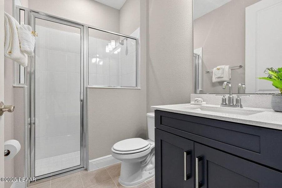 Furnished interior view inside a new home in Legends Preserve - Reserve Series, Daytona Beach (Image 11). Furnished interior view inside a new home in Legends Preserve - Reserve Series, Daytona Beach (Image 11).