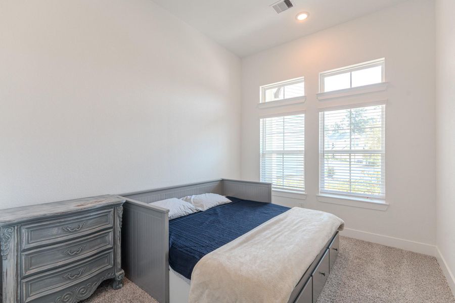 Furnished interior view inside a new home in The Woodlands Hills, Willis (Image 11).