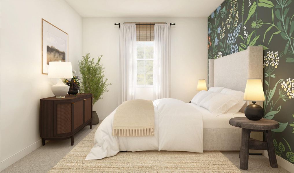 Extra Suite Plus bedroom (*Artist rendering used for illustration purposes only.)