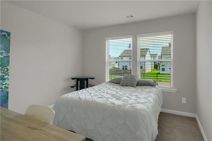 Furnished interior view inside a new home in , Atlanta (Image 15).