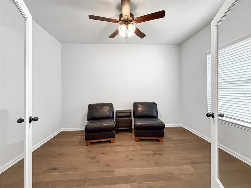Furnished interior view inside a new home in Travis Ranch, Forney (Image 18).