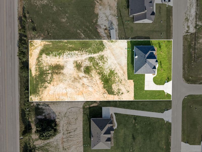 Site preparation for new homesites in Saddleback Estates, Boyd (Image 37).