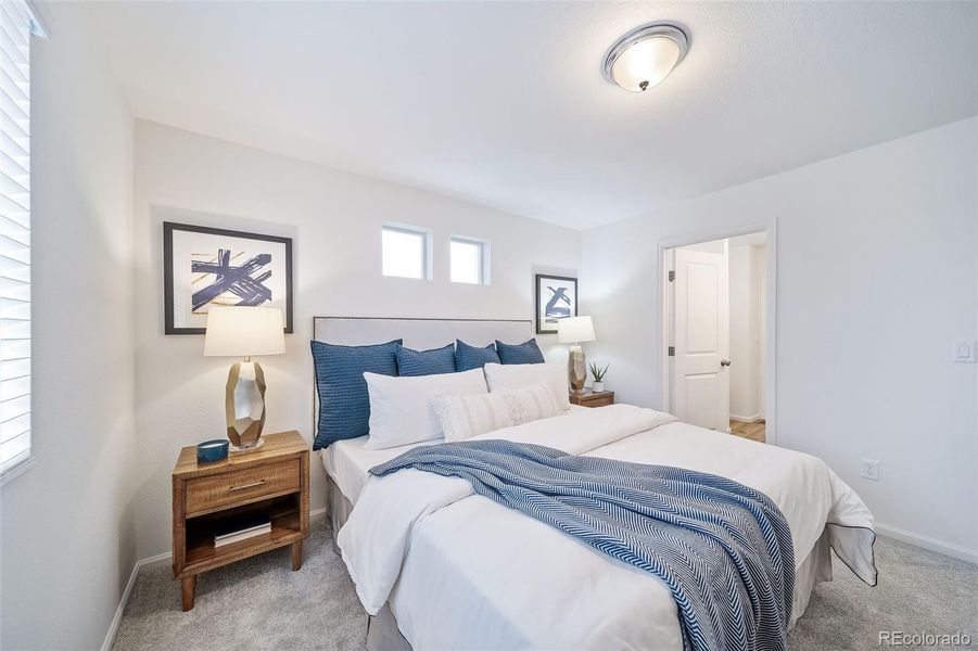 Furnished interior view inside a new home in Muegge Farms, Bennett (Image 30).