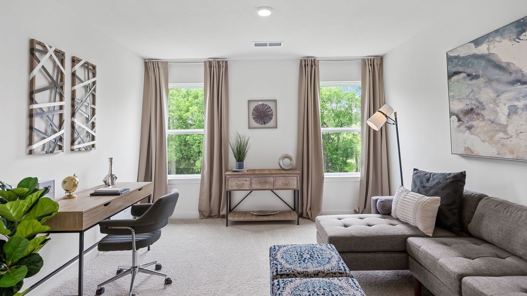 Furnished interior view inside a new home in Hawks Landing, Apison (Image 29).