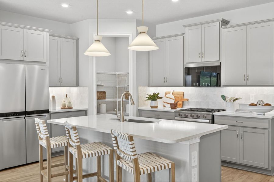 Representative furnished interior of a home built from the Glades by Mattamy Homes in Crosswind Ranch, Parrish (Image 6).