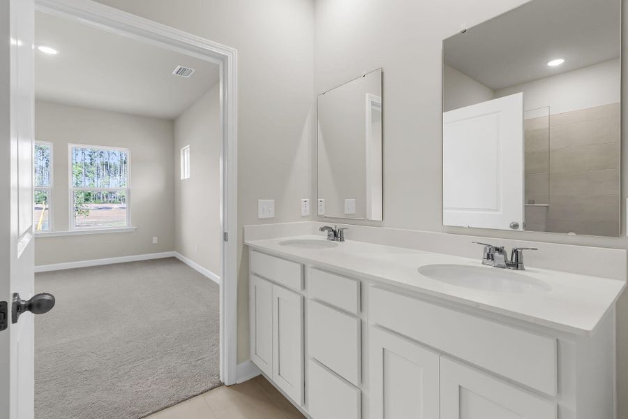 Furnished interior view inside a new home in , Summerville (Image 11). Furnished interior view inside a new home in , Summerville (Image 11).