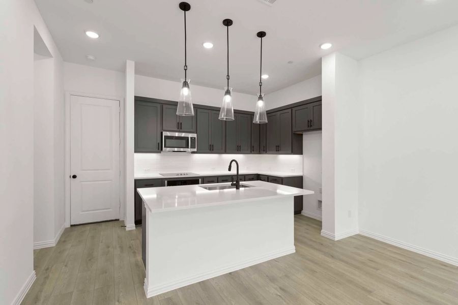 Kitchen featuring the Minimalist Collection Kitchen featuring the Minimalist Collection