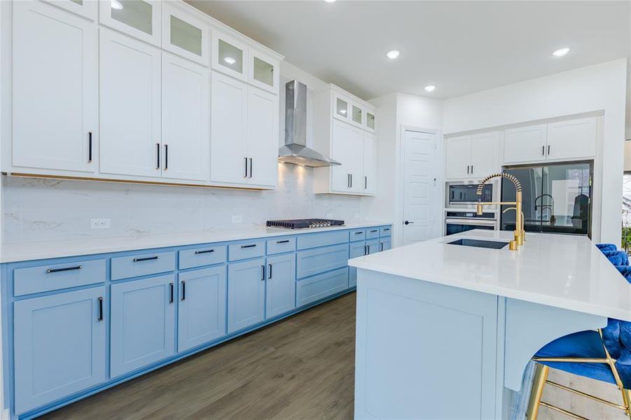 Furnished interior view inside a new home in , Aubrey (Image 14).
