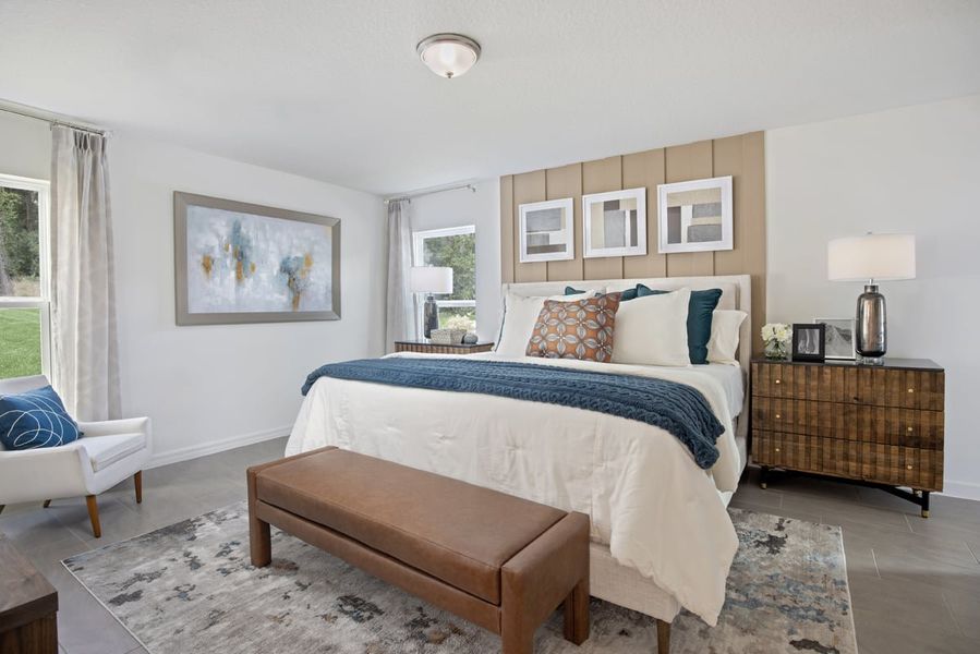 Representative furnished interior of a home built from the 2033 Modeled by KB Home in Laurel Oaks, Apopka (Image 8).