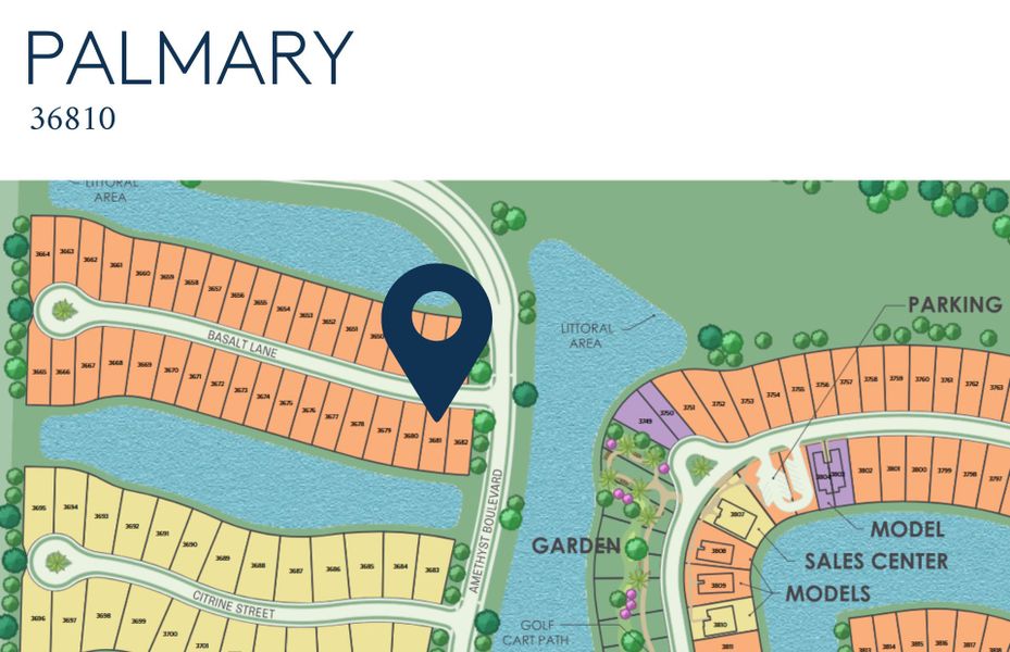 Location of this home within TerraWalk