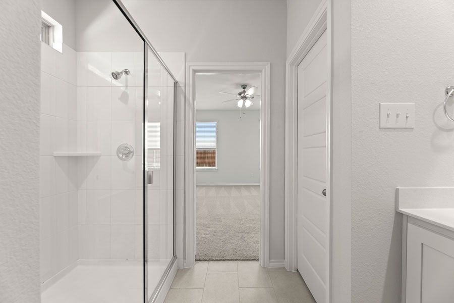 Representative exterior photo of a completed home built from the Birch by Impression Homes in Creekside Ranch, Blue Ridge, TX (Image 20).