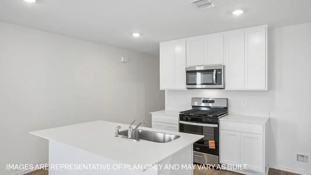 Furnished interior view inside a new home in Marigold, Kyle (Image 9).