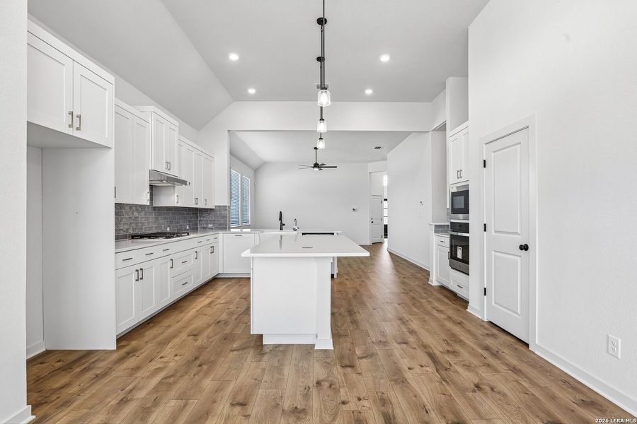 Furnished interior view inside a new home in Stream Waters, Seguin (Image 7).