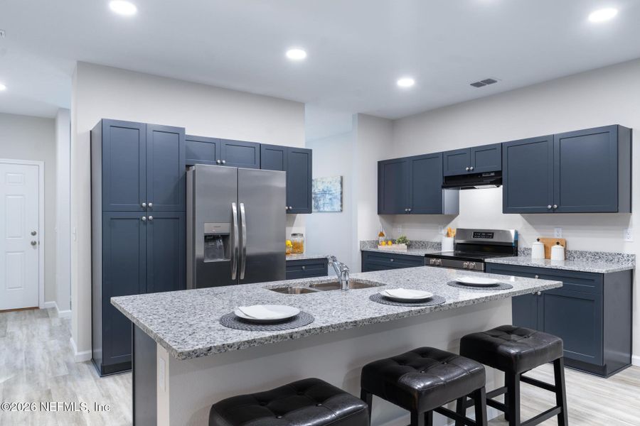 Furnished interior view inside a new home in , Jacksonville (Image 19).