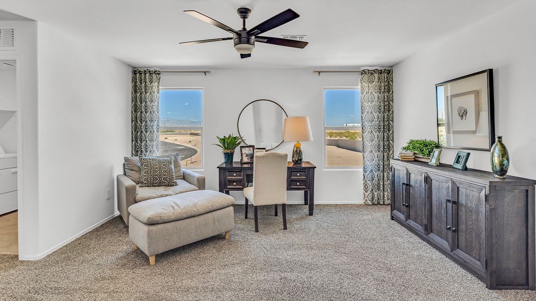 Furnished interior view inside a new home in Blackhawk, Tucson (Image 30).