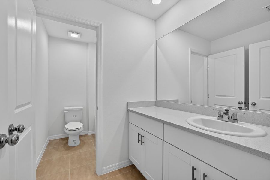 Furnished interior view inside a new home in Palm Wind, Hudson (Image 9).