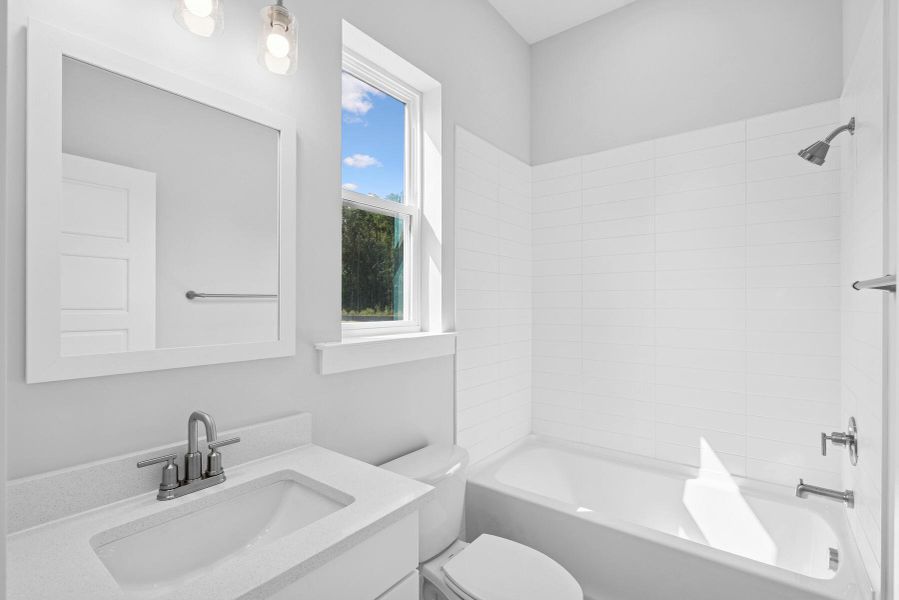 Furnished interior view inside a new home in Point Hope - Village Collection, Charleston (Image 4).