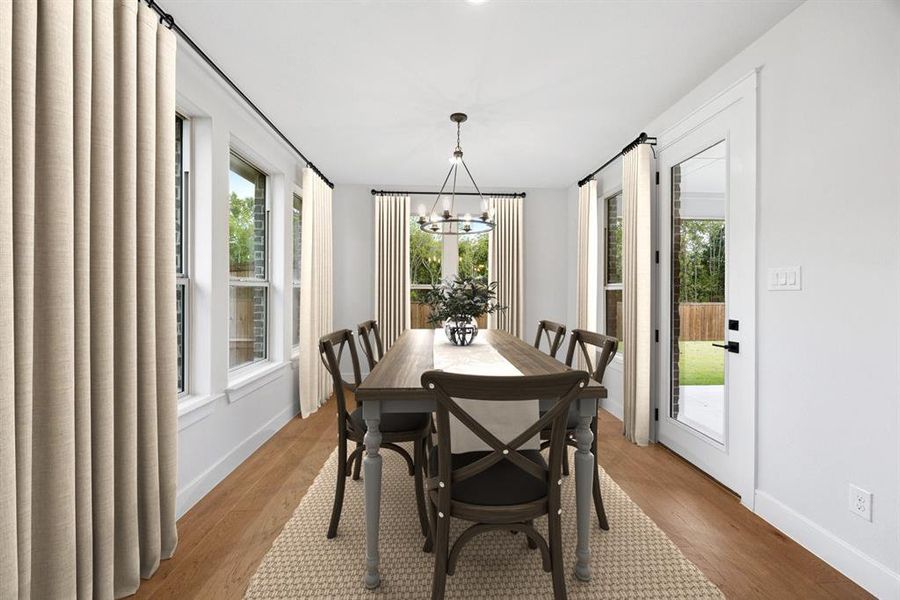 Furnished interior view inside a new home in Lincoln Pointe, Van Alstyne (Image 16). Furnished interior view inside a new home in Lincoln Pointe, Van Alstyne (Image 16).