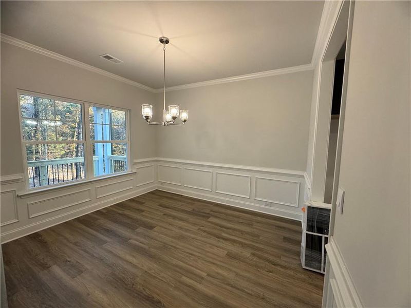 Spacious, unfurnished interior of a new home in The Fields of Walnut Creek, Pendergrass (Image 10).