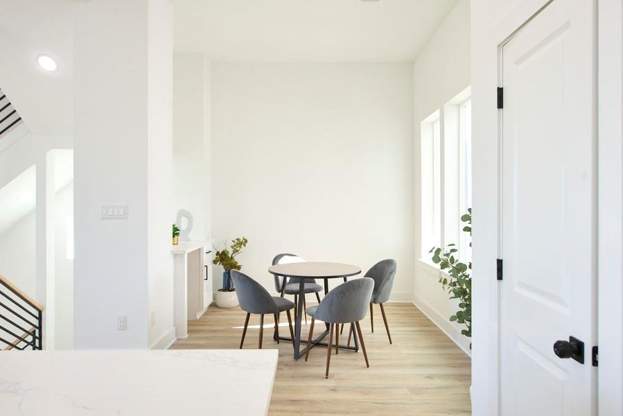 Furnished interior view inside a new home in , Houston (Image 5).