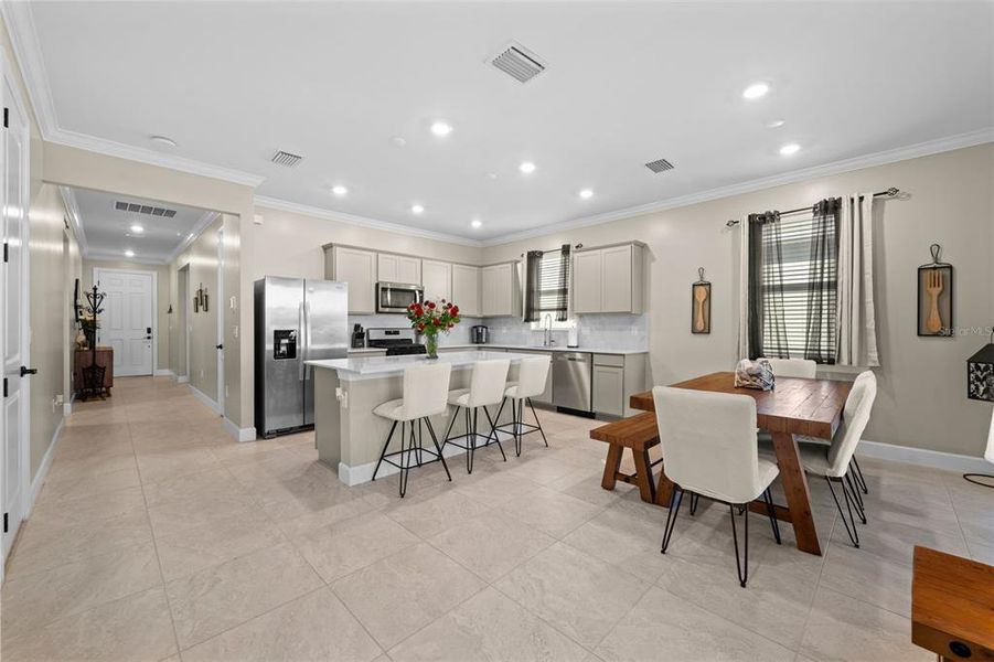 Furnished interior view inside a new home in , Punta Gorda (Image 11).