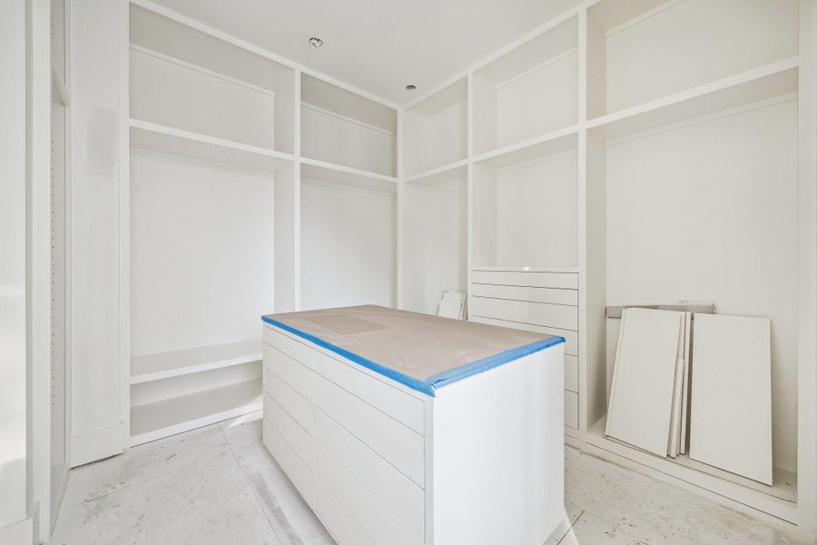 In-progress construction of a new home in , West University Place, TX (Image 21).