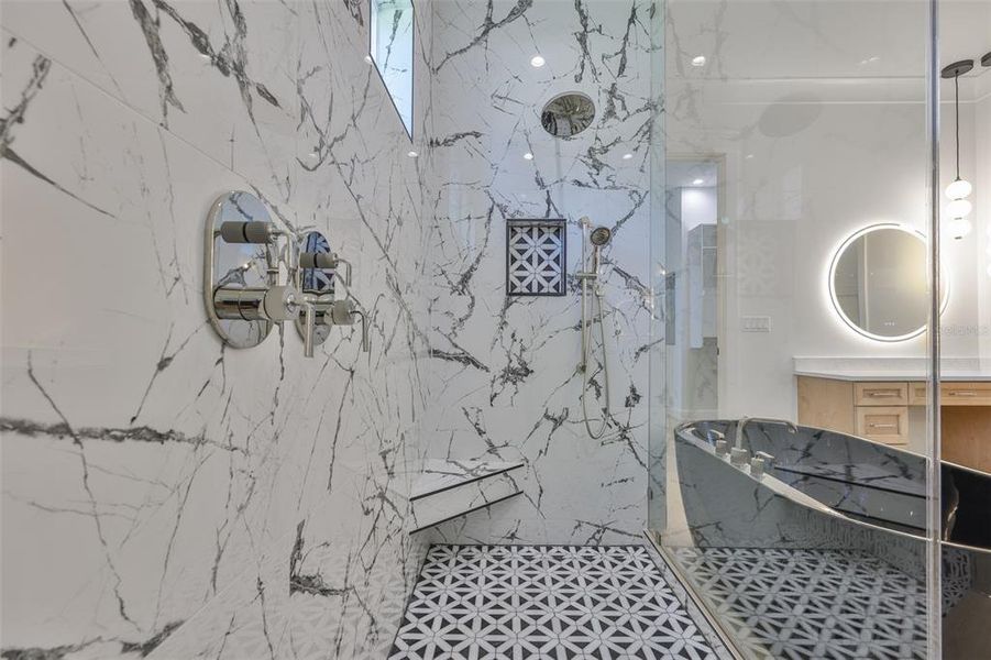 Close-up of interior finishes inside a home in , Tampa (Image 23).