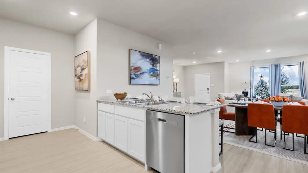 Furnished interior view inside a new home in Orchard Village, Fort Worth (Image 6).