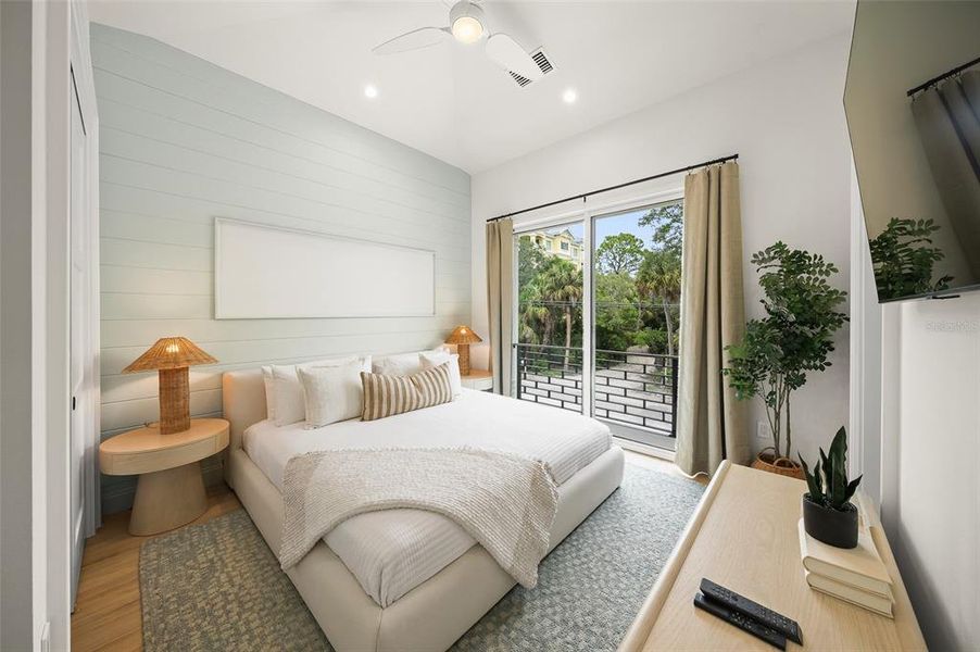 Furnished interior view inside a new home in , Sarasota (Image 11).