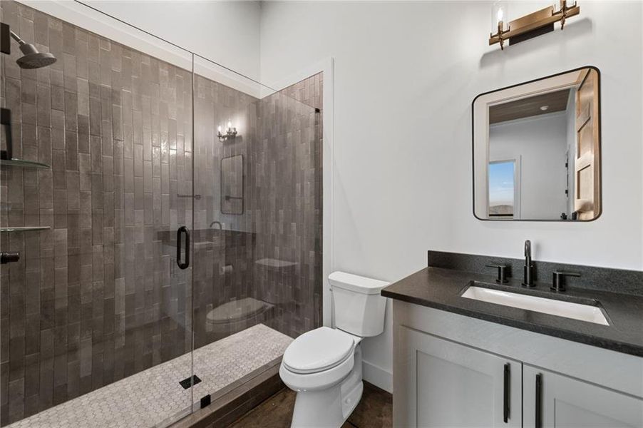 Furnished interior view inside a new home in , Mineral Bluff (Image 17).