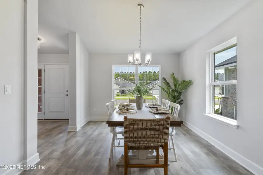 Furnished interior view inside a new home in Summerglen, Jacksonville (Image 8).