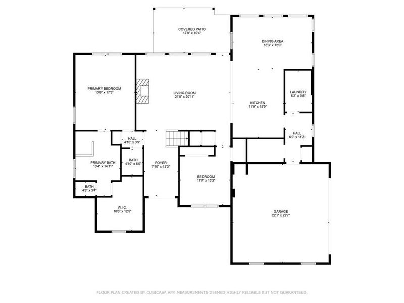 2D floor plan layout of this home in , McDonough, GA (Image 4).