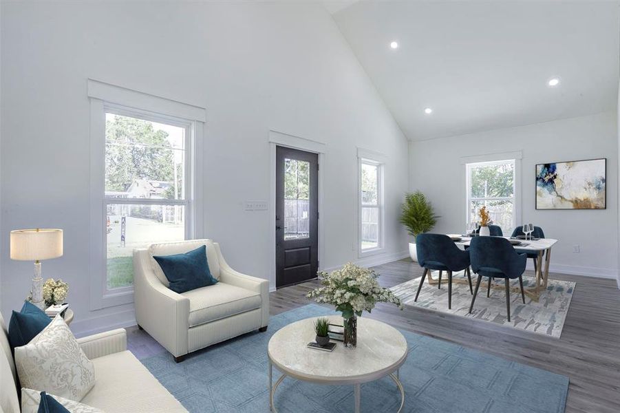Virtual staging