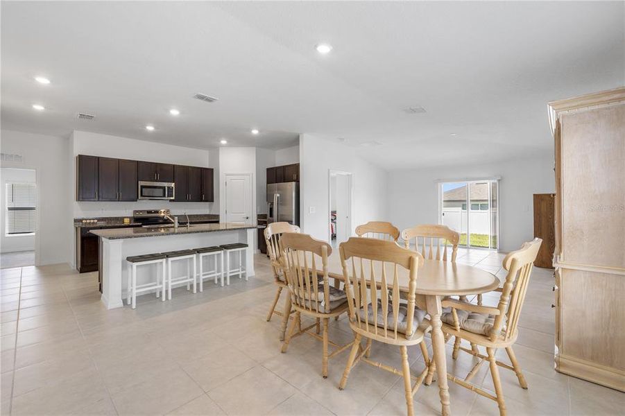 Furnished interior view inside a new home in Wind Meadows South, Bartow (Image 19).