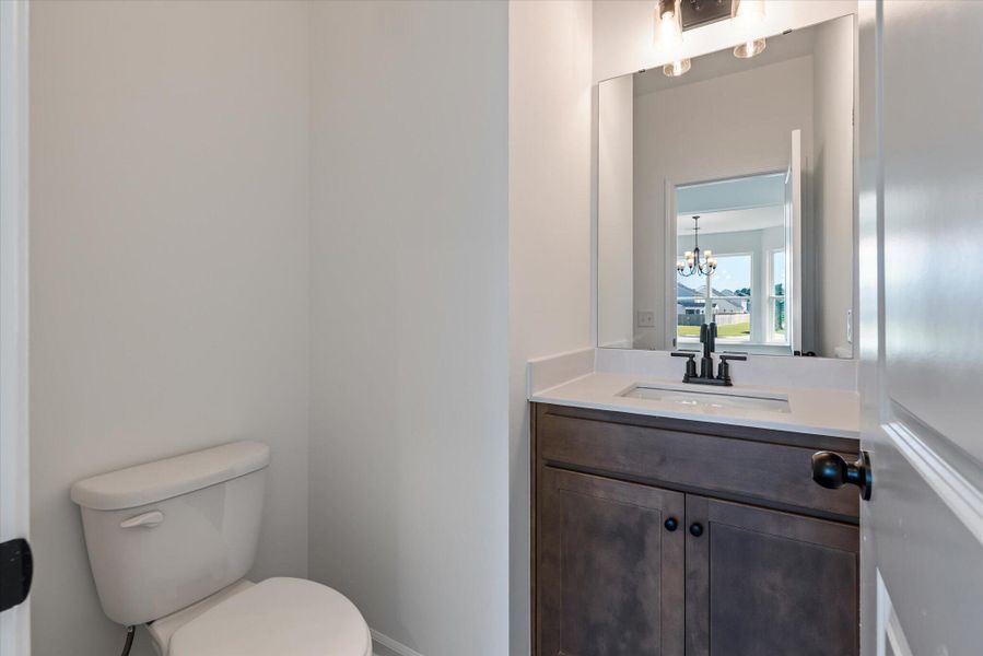 Furnished interior view inside a new home in Oakley Pointe, Moncks Corner (Image 31).