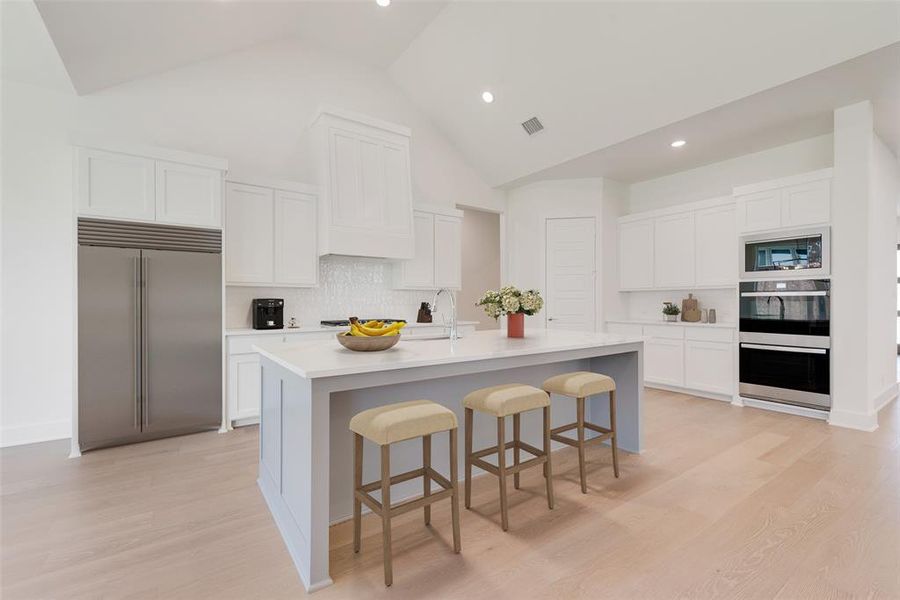 Furnished interior view inside a new home in Quail Hollow, Rockwall (Image 7).