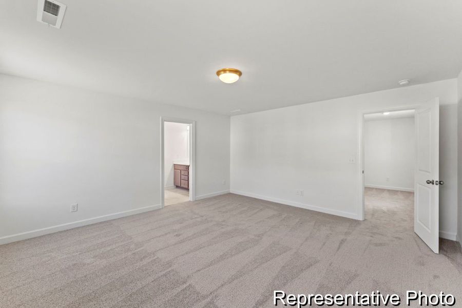 Spacious, unfurnished interior of a new home in Lake Royale, Louisburg (Image 16). Spacious, unfurnished interior of a new home in Lake Royale, Louisburg (Image 16).