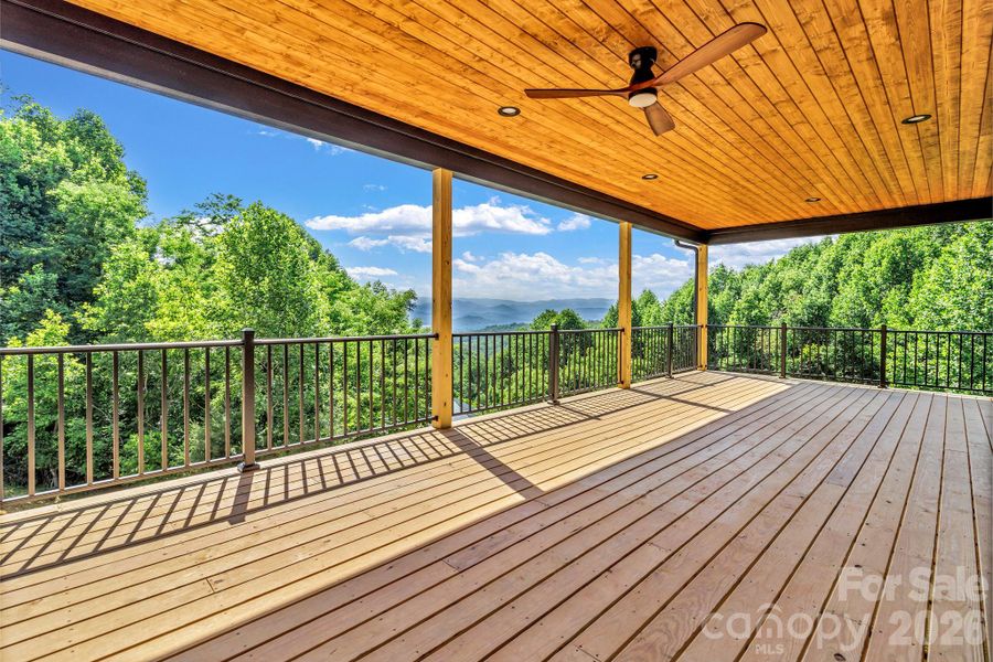 Exterior details and patio area of a home in , Hendersonville (Image 24).