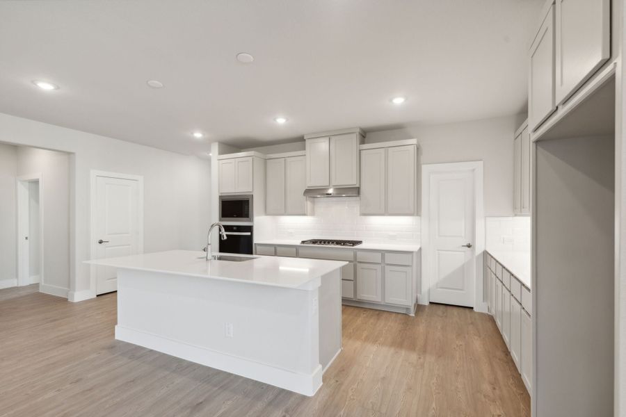 Representative furnished interior of a home built from the Dove by Centre Living Homes in Dove Hollow, Waxahachie (Image 14).