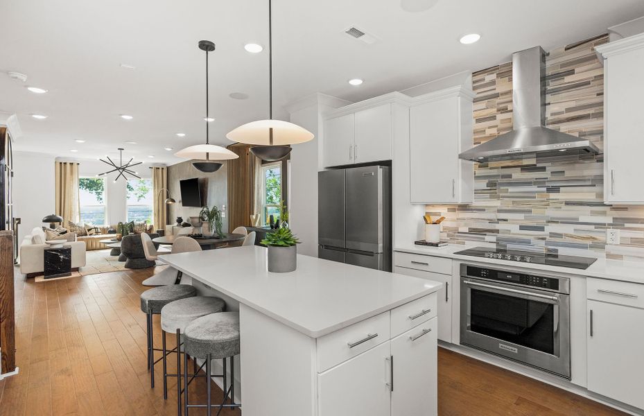Furnished interior view inside a new home in Skyline, Nashville (Image 22).