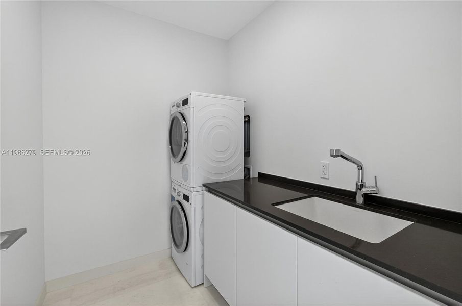 Furnished interior view inside a new home in Aston Martin Residences, Miami (Image 9). Furnished interior view inside a new home in Aston Martin Residences, Miami (Image 9).