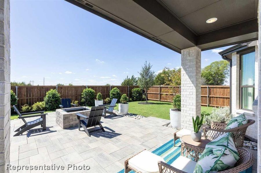 Patio (Representative Photo) Patio (Representative Photo)