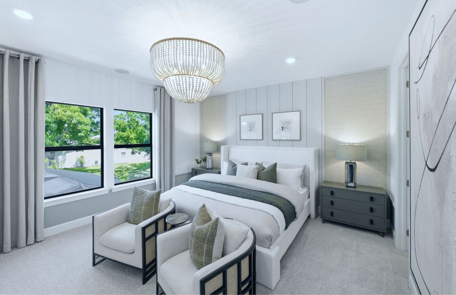 Representative furnished interior of a home built from the Imperial by Pulte Homes in Grandura, Sarasota (Image 28). Representative furnished interior of a home built from the Imperial by Pulte Homes in Grandura, Sarasota (Image 28).