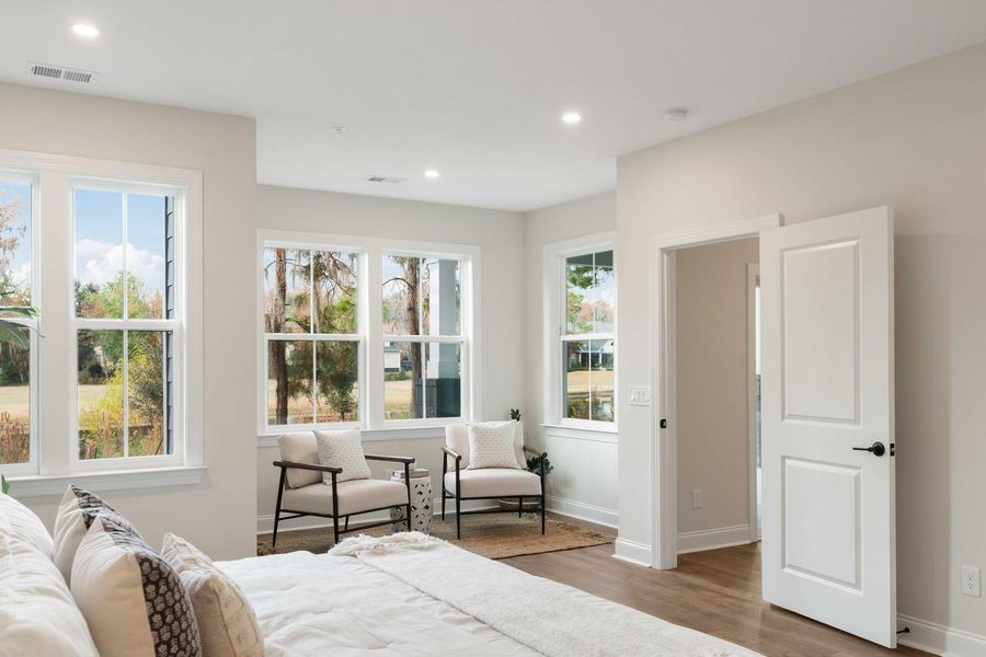 Furnished interior view inside a new home in , Charleston (Image 8).