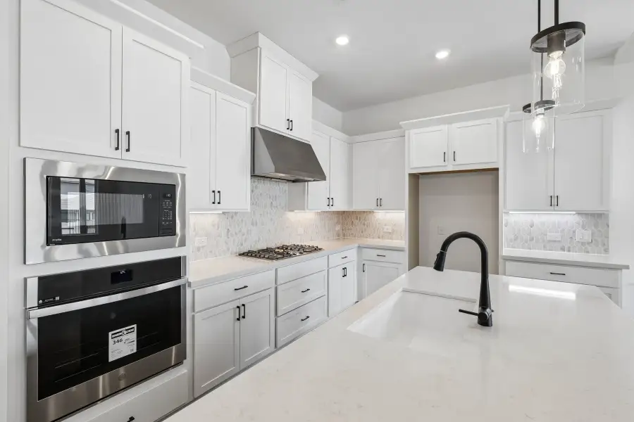 Representative furnished interior of a home built from the Guadalupe by Taylor Morrison in Eastwood, Manor (Image 7).