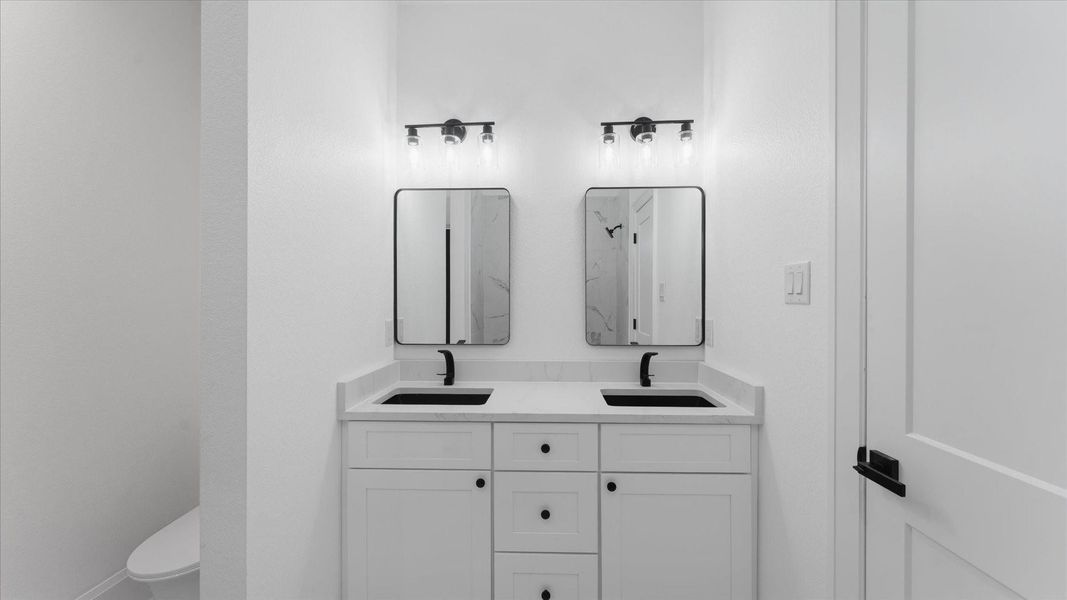 His and hers sinks