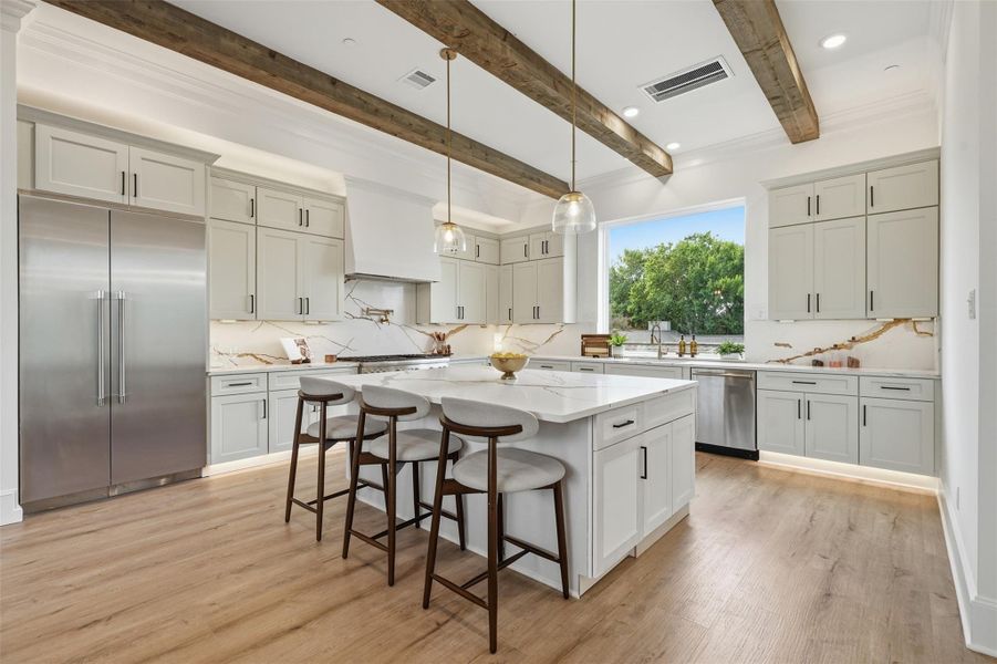 Furnished interior view inside a new home in , Houston (Image 24).